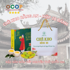 Chè Kho Bằng An Hộp 18 Bánh - Đặc Sản Truyền Thống Tiếp Đón Nguyên Thủ Quốc Gia